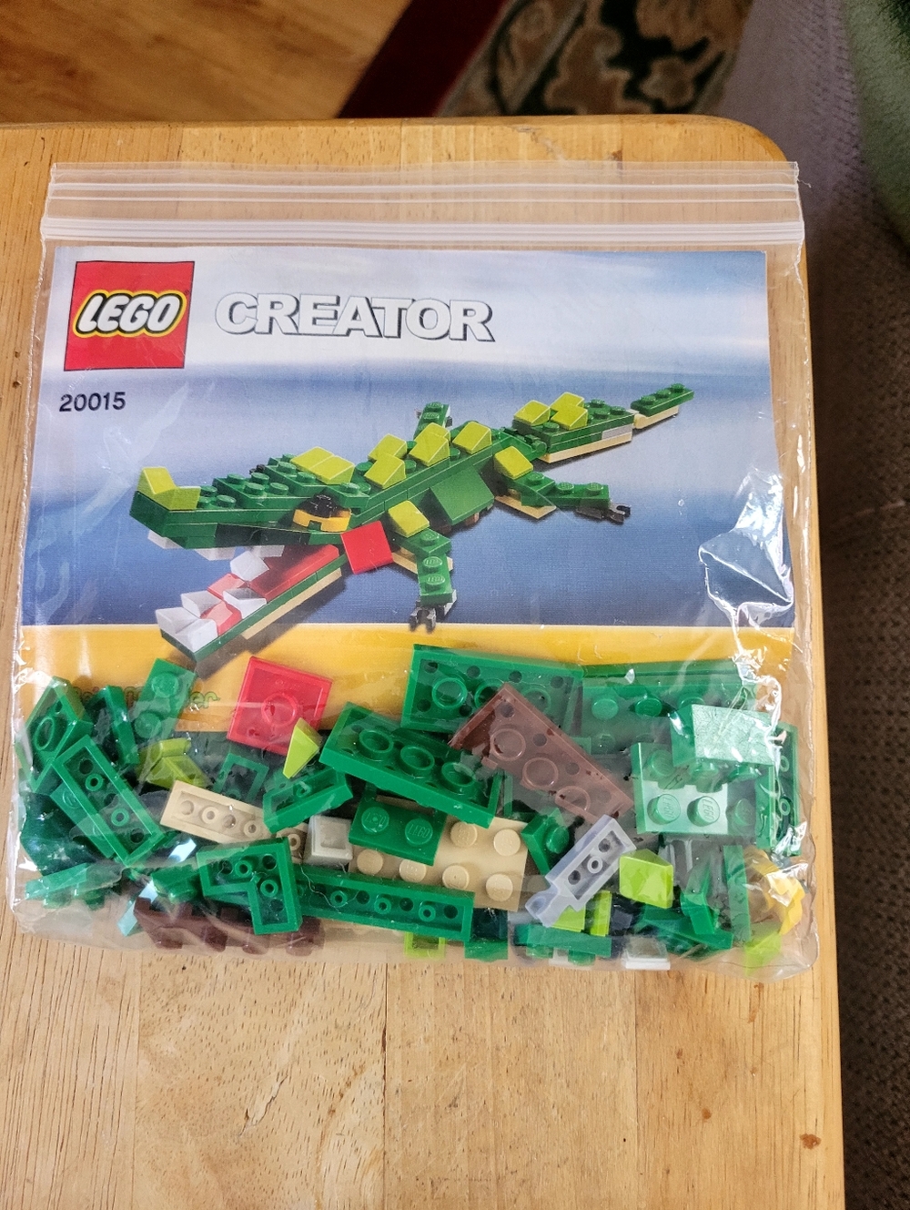 Lego Creator Crocodile Building Set # 20015